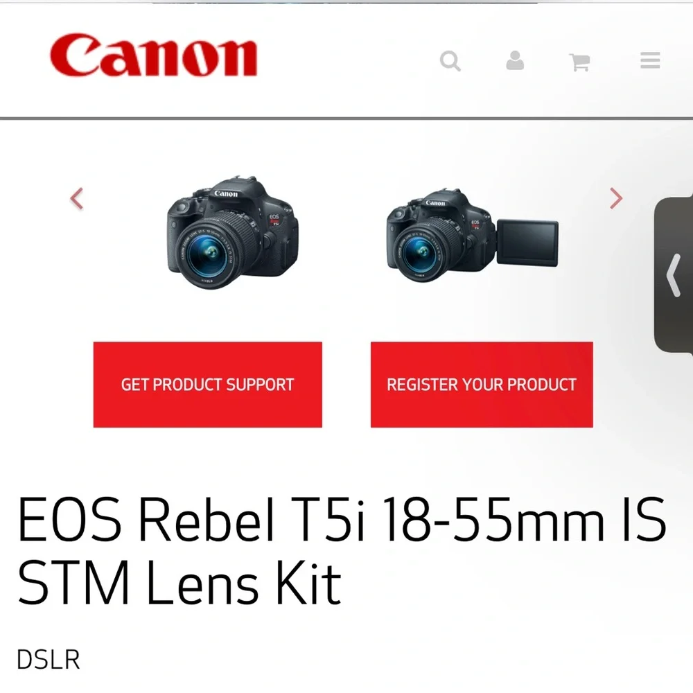 Canon EOS Rebel T5i